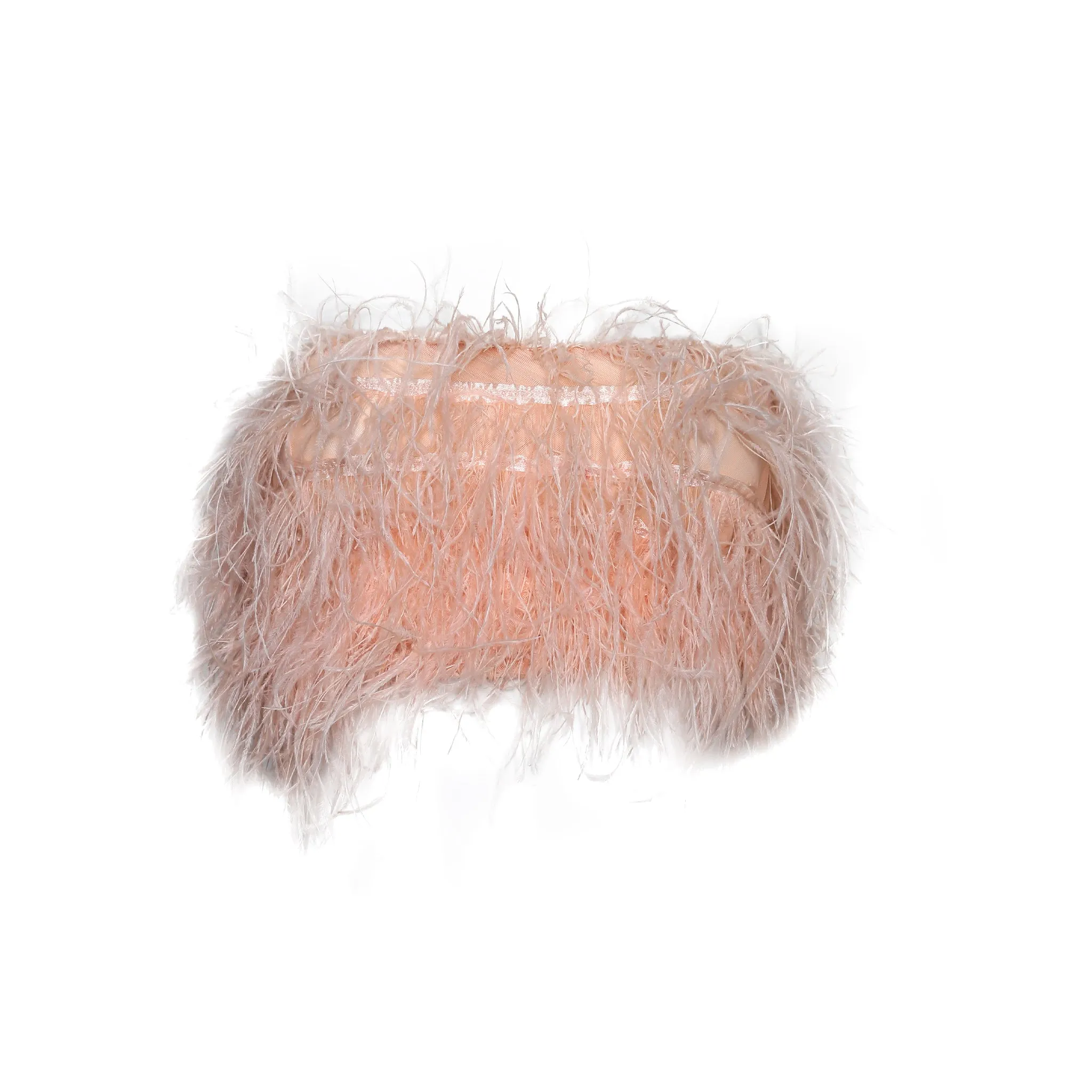 OW Intimates Light Beige Feather Top