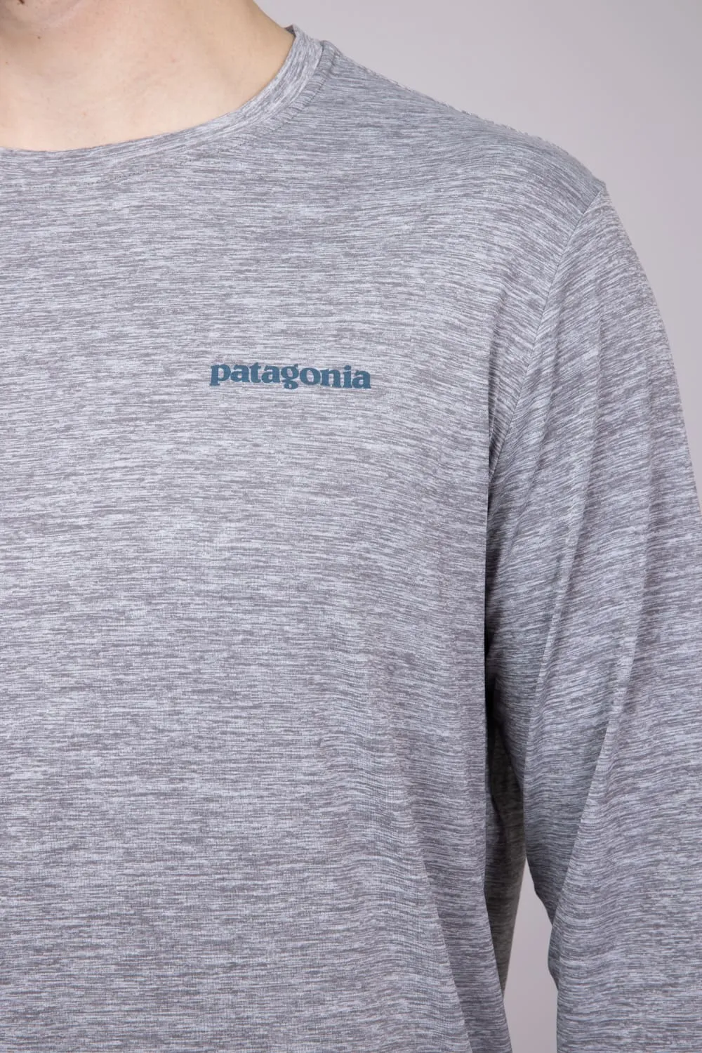 Patagonia Men’s Capilene Cool Daily Graphic T-Shirt for Men in Grey | 45170-BLAF