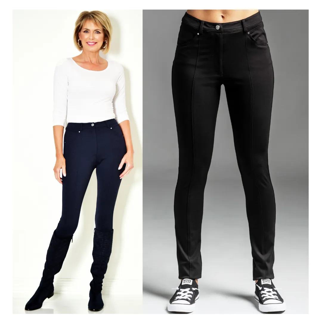 PAULA RYAN Roma Jean Legging Black
