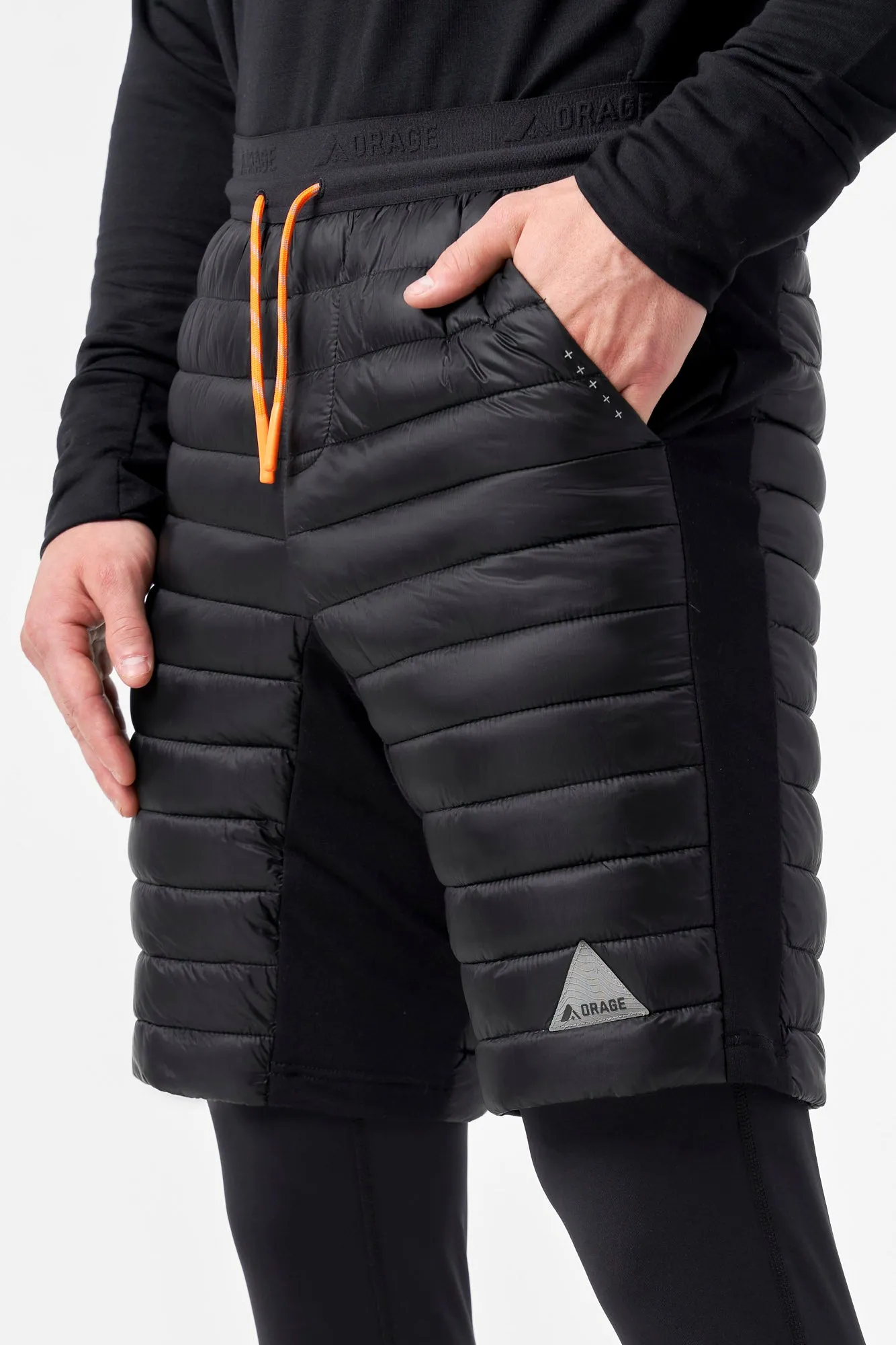 Pemby Unisex Hybrid Shorts-Black
