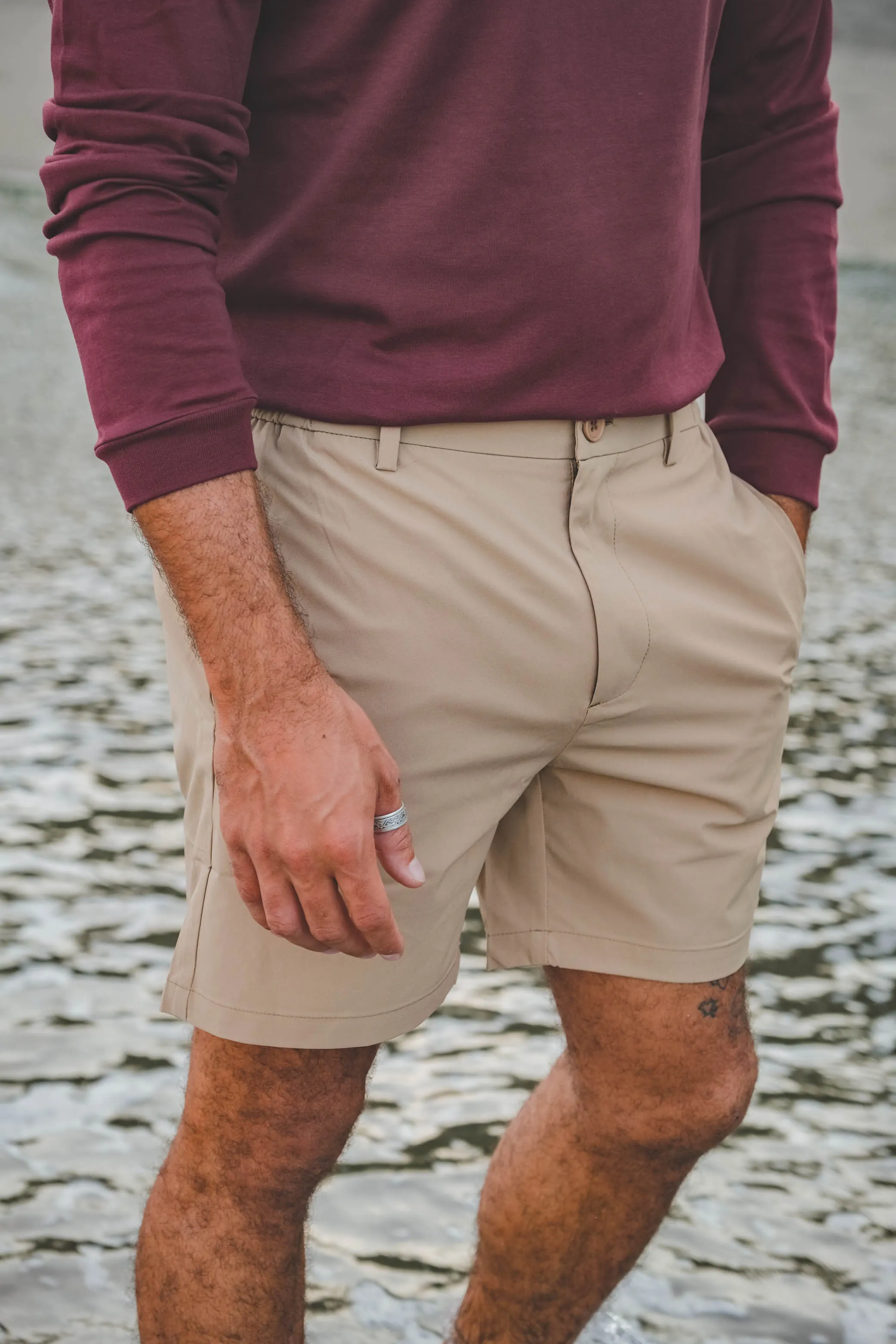 Performance Shorts Khaki