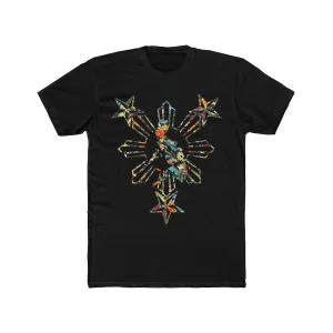Philippines Floral 3 Stars and Sun