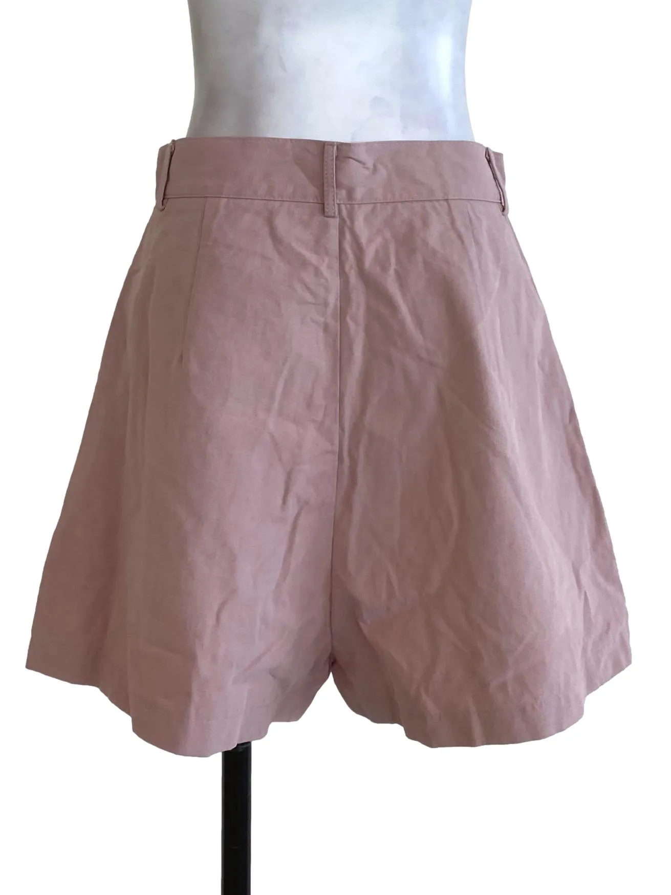 Pink Box Pleated Shorts