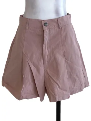 Pink Box Pleated Shorts