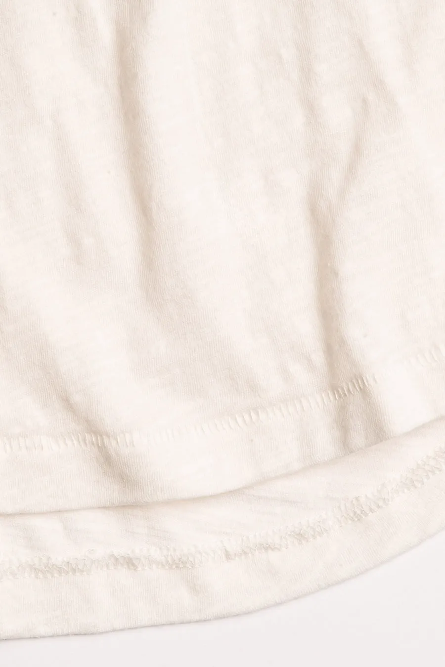 Pj RKBBT Salvage Back to basic short sleeve top-  Blue Mist/ Ivory