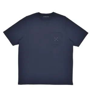 pocket t-shirt navy viola