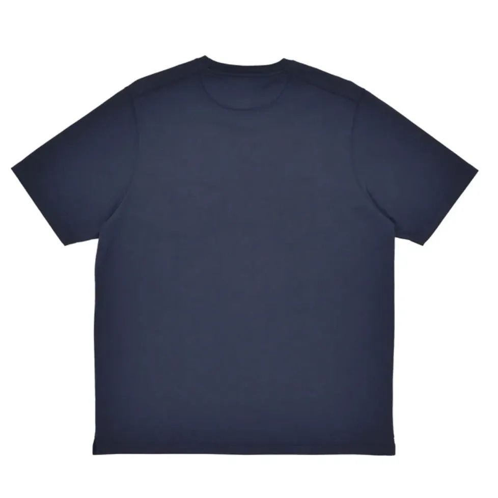 pocket t-shirt navy viola