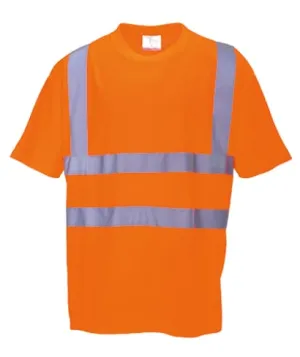 Portwest Rail Hi-Vis Work T-Shirt RIS 3279 sizes sml-5XL  RT23