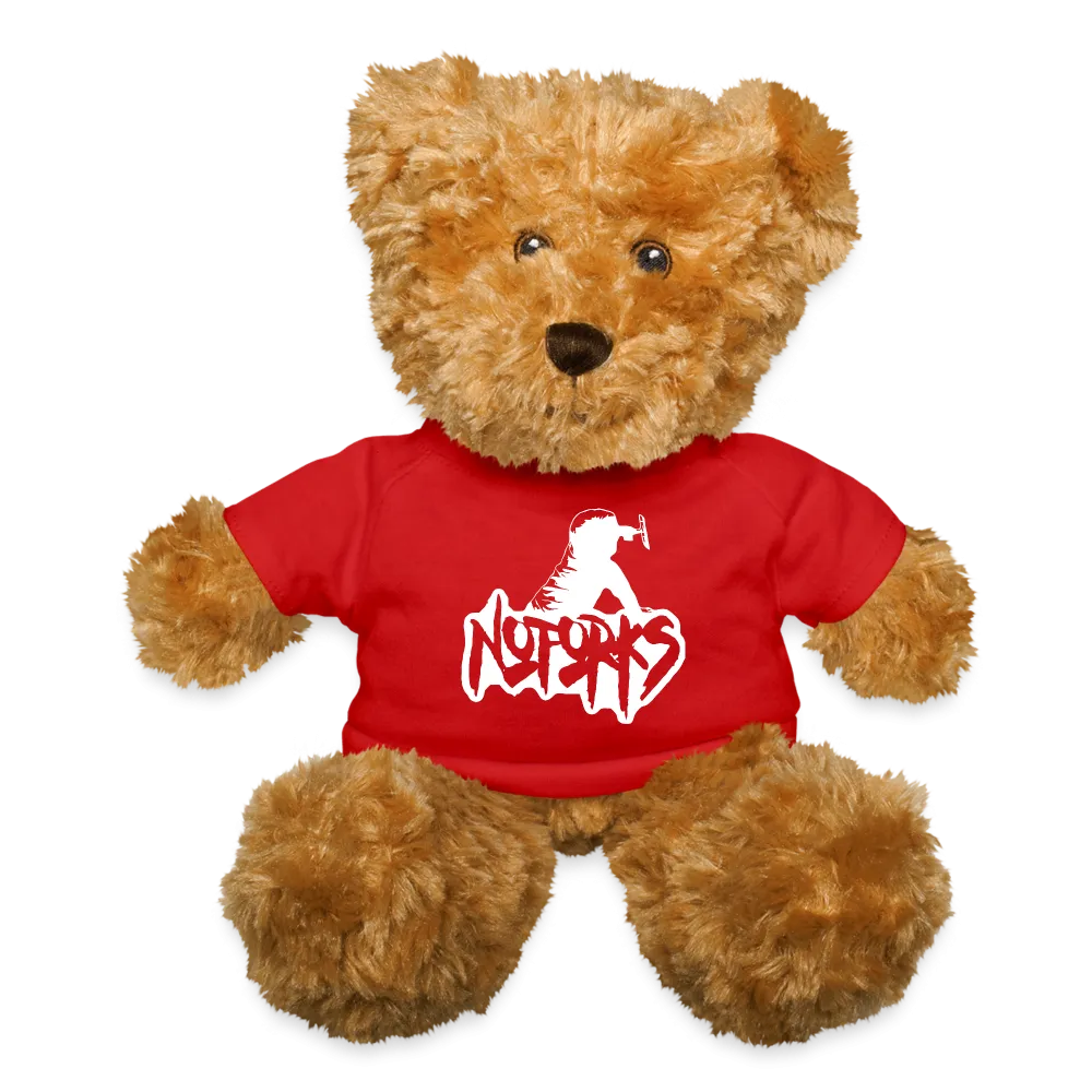 Punk & Plush – No Forks Teddy Bear