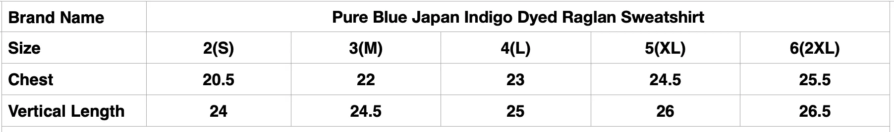 Pure Blue Japan Indigo Dyed "Sashiko" Raglan Sweatshirt