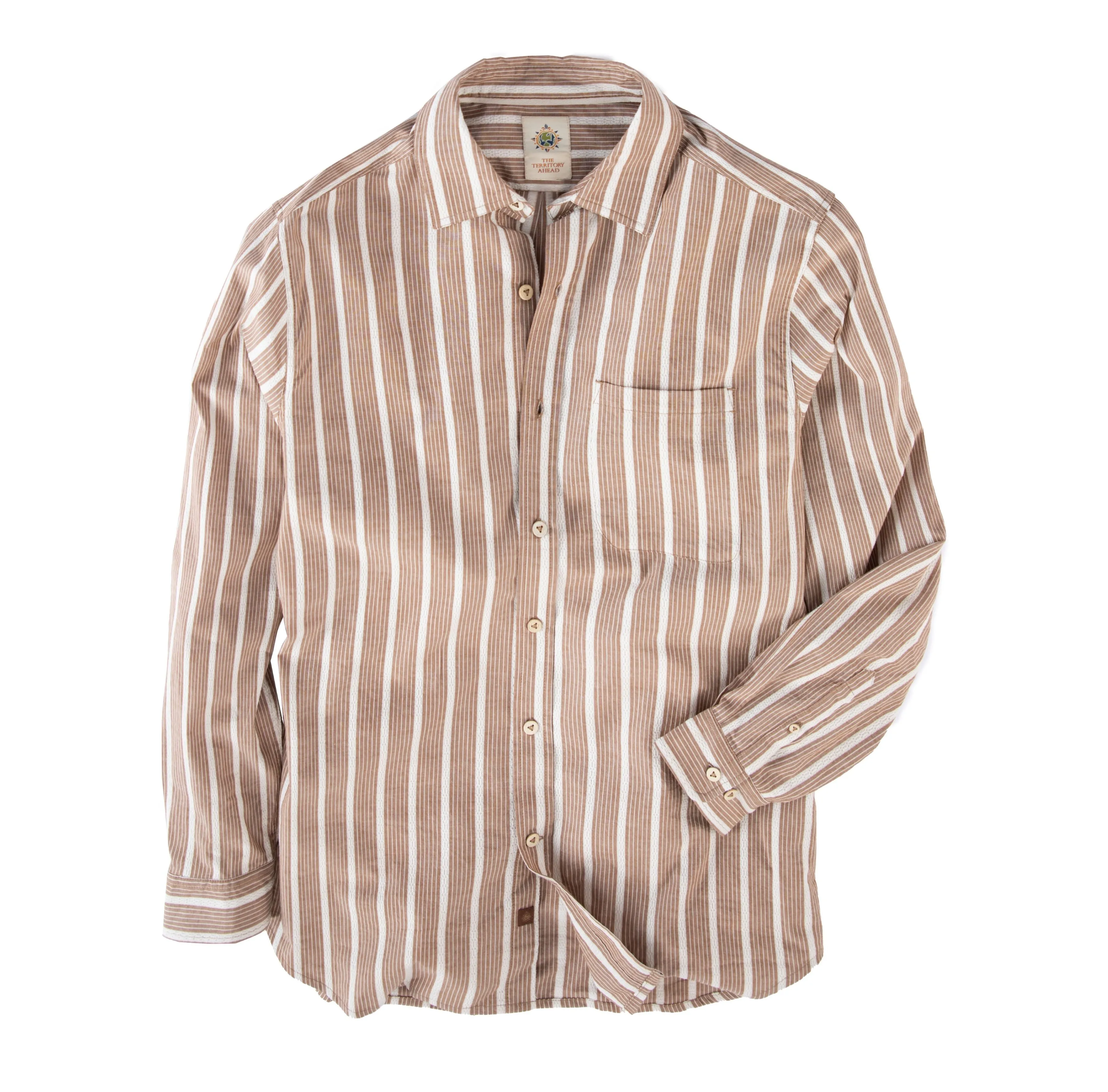 Pushkar Basketweave Pinstripe Shirt