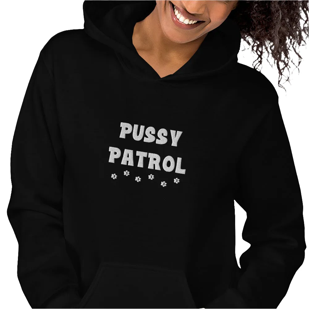 Pussy Patrol Unisex Embroidered Hoodie