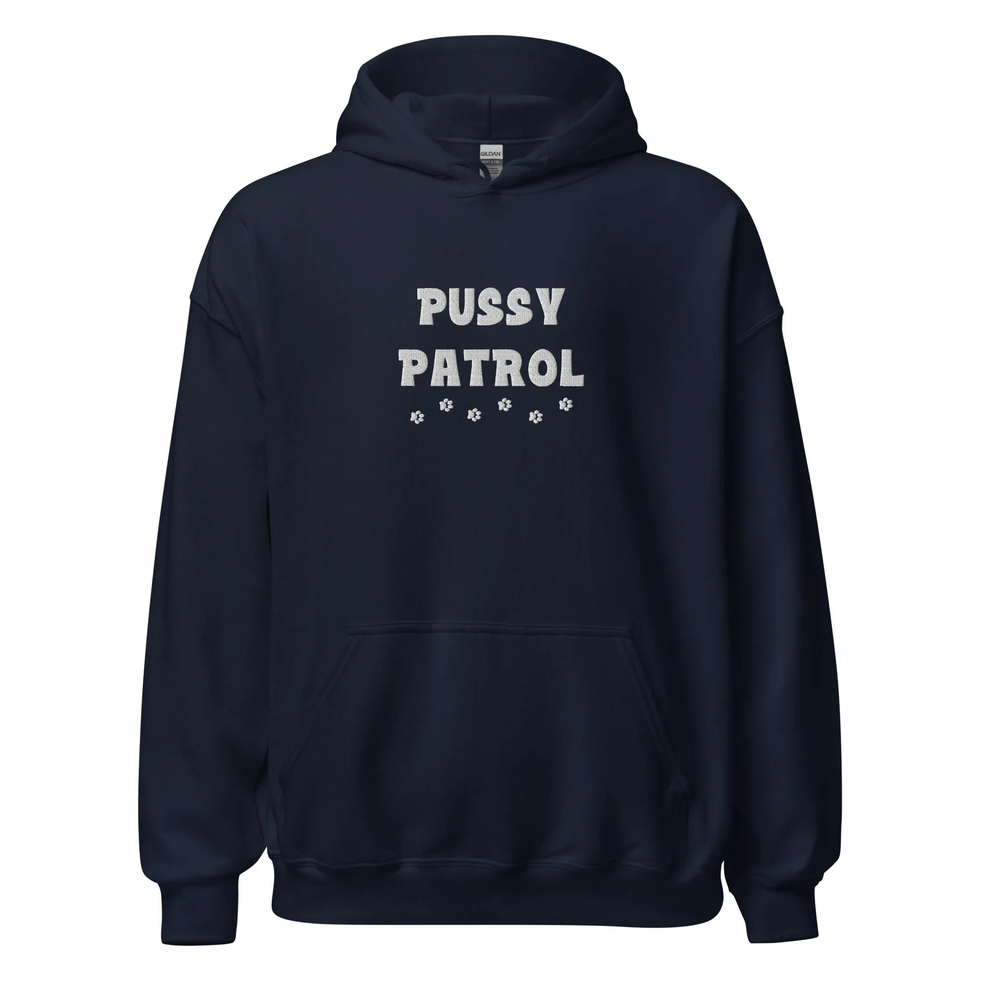 Pussy Patrol Unisex Embroidered Hoodie