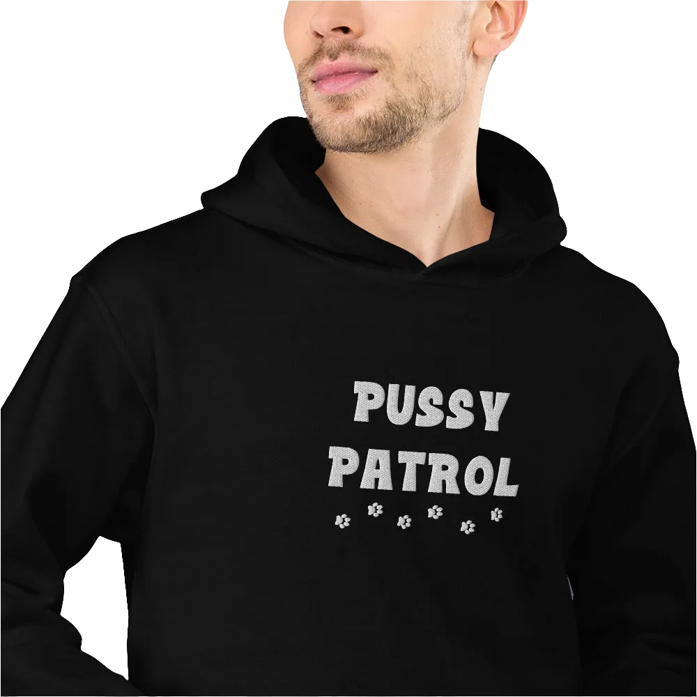 Pussy Patrol Unisex Embroidered Hoodie