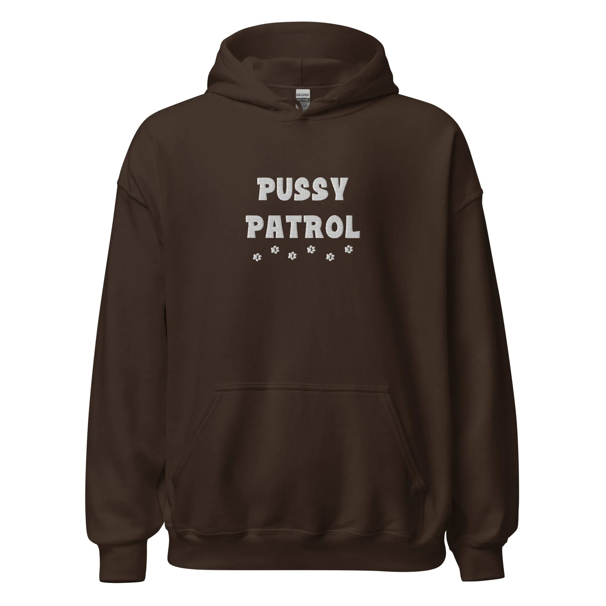 Pussy Patrol Unisex Embroidered Hoodie