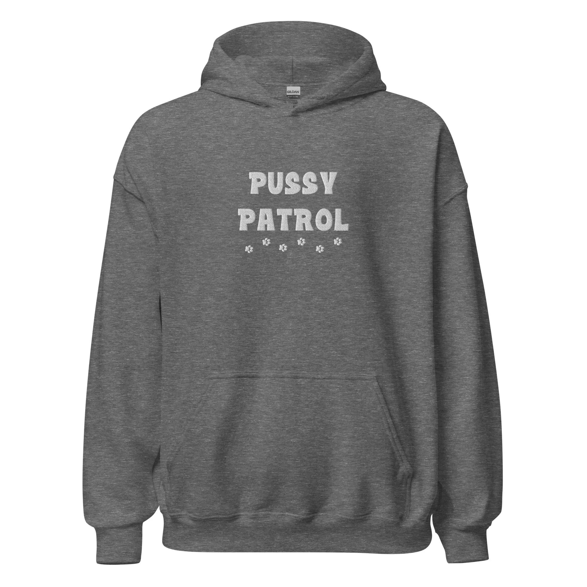Pussy Patrol Unisex Embroidered Hoodie