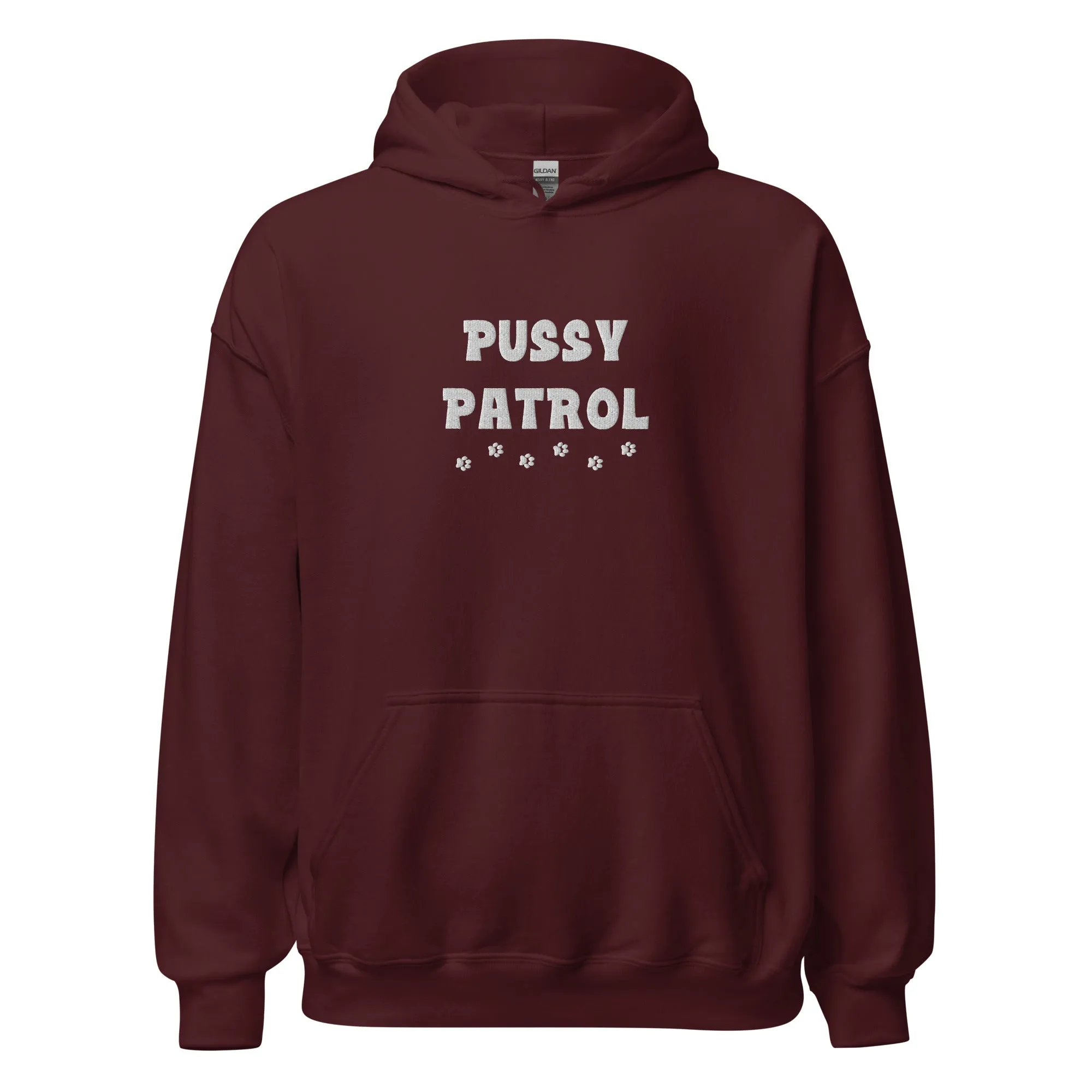 Pussy Patrol Unisex Embroidered Hoodie