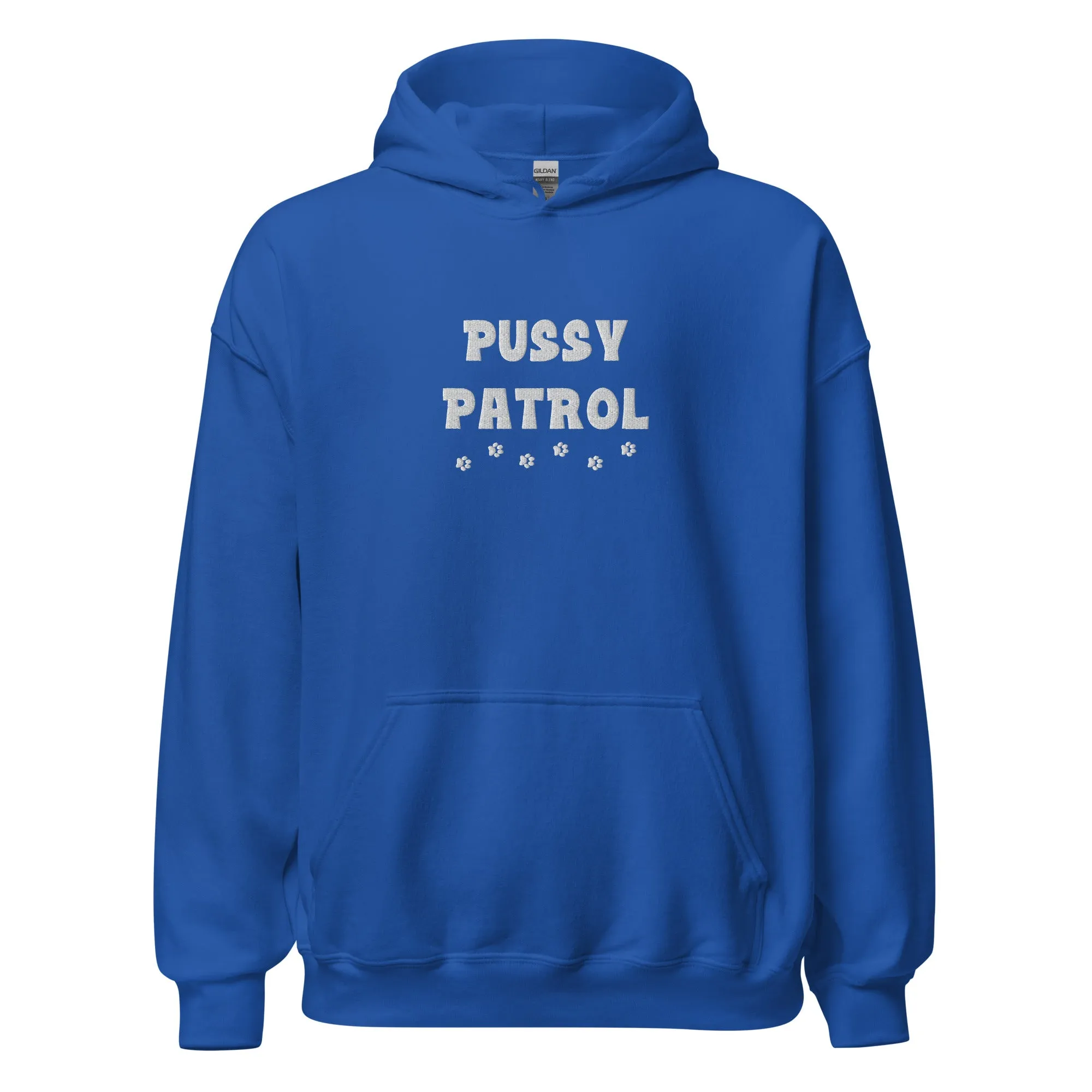 Pussy Patrol Unisex Embroidered Hoodie