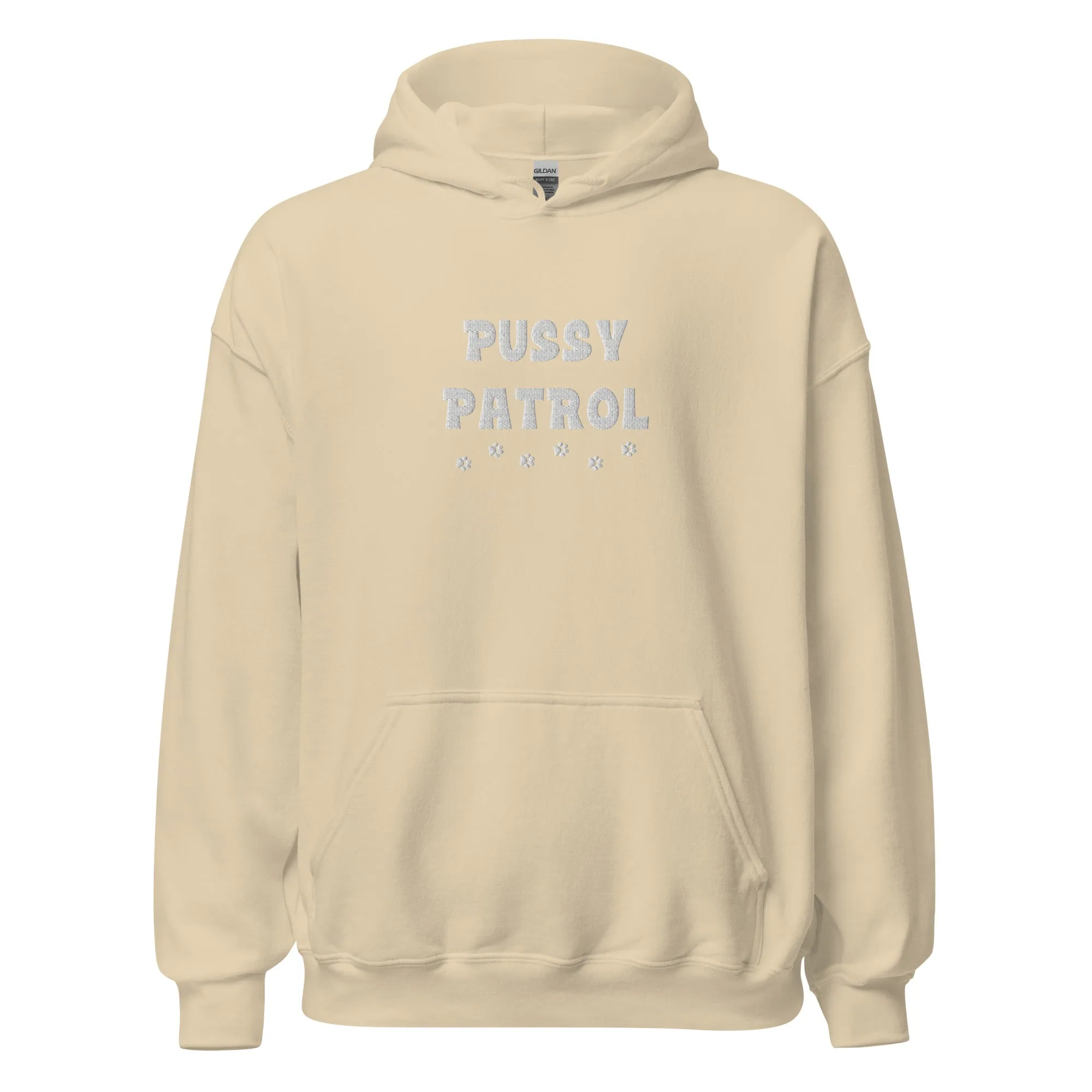Pussy Patrol Unisex Embroidered Hoodie