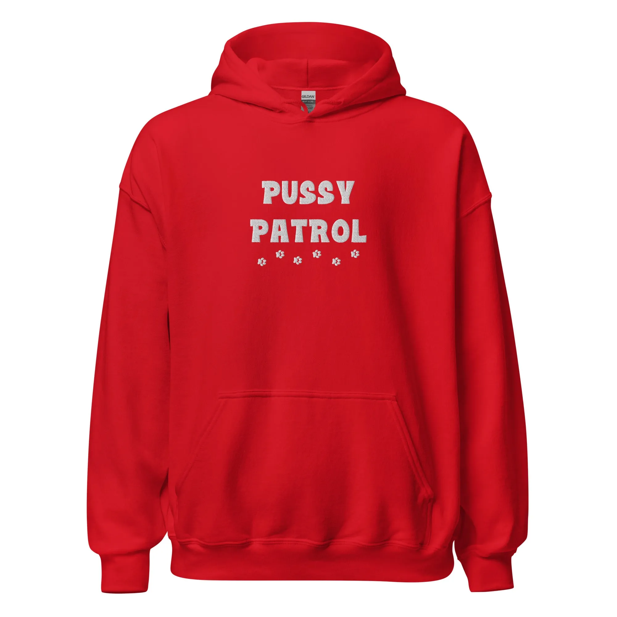 Pussy Patrol Unisex Embroidered Hoodie