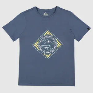 QUIKSILVER Splitting Hairs Youth T-shirt - Bering Sea