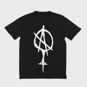 "Anarchy Coss" T Shirt (Black)