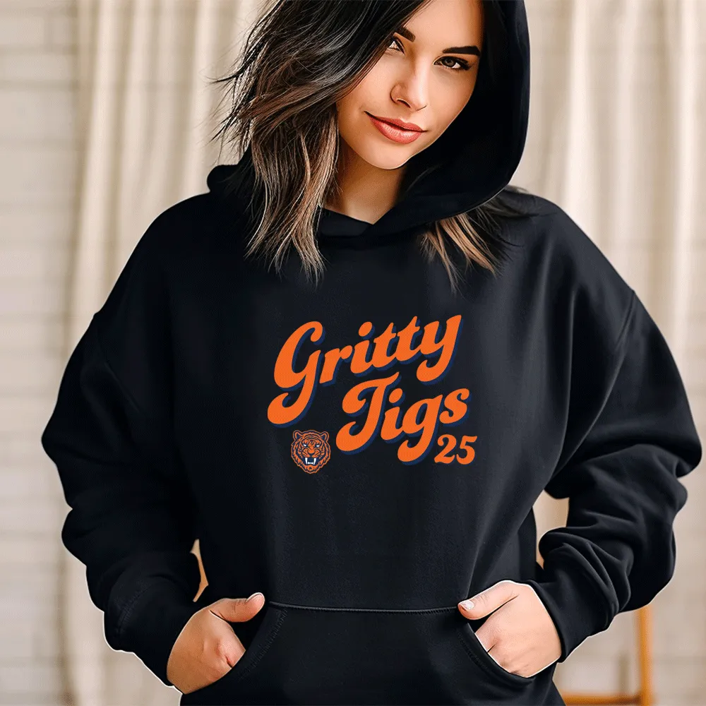 "Gritty Tigs" Relaxed Fit Classic Unisex Hoodie
