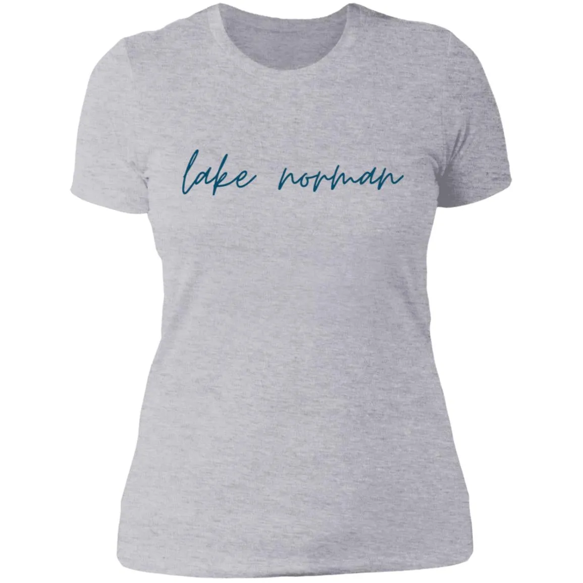 "Lake Norman- NAVY" Ladies' Boyfriend T-Shirt