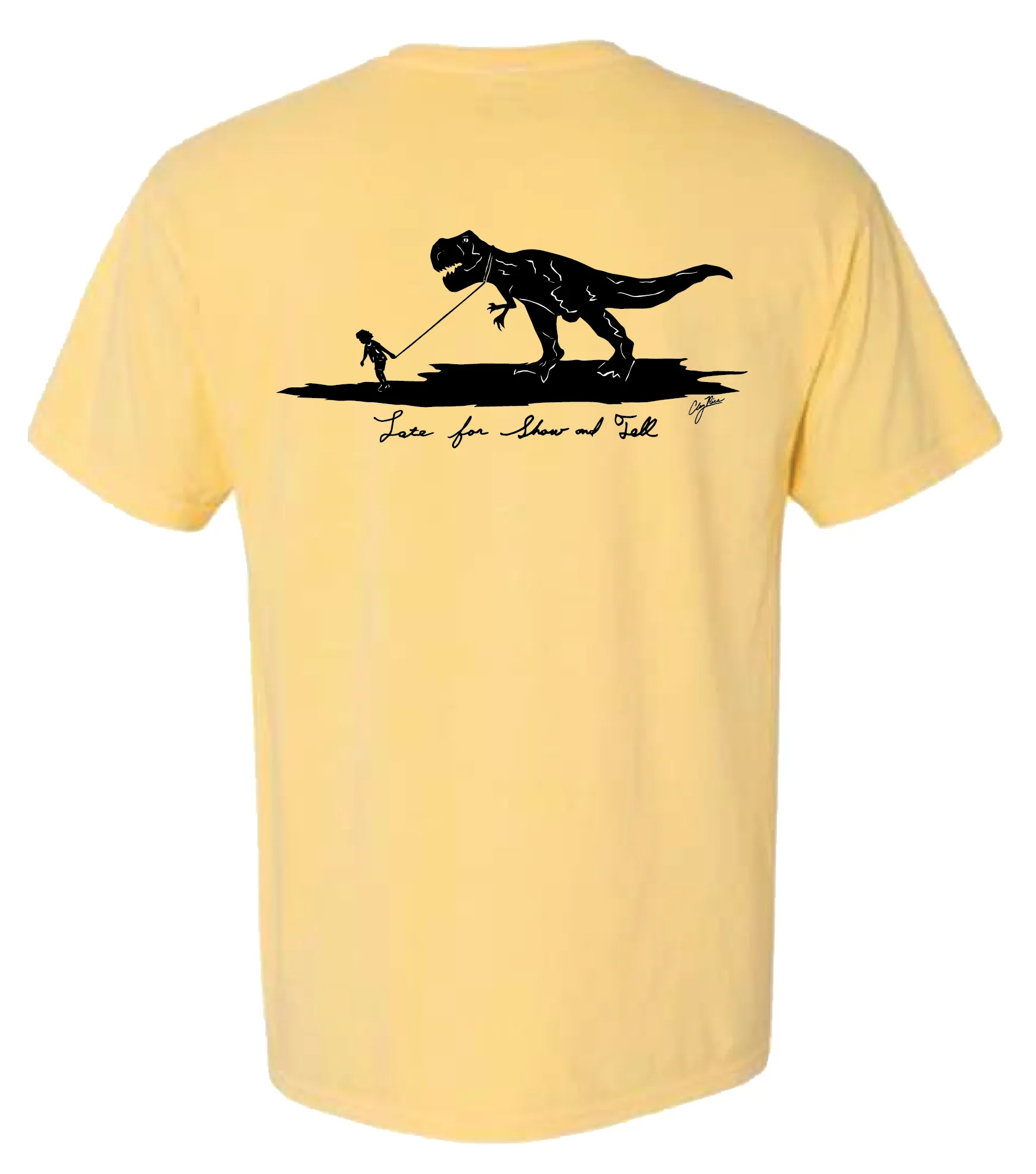 "Late For Show And Tell" Short Sleeve Children's T-Shirt