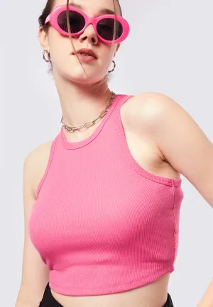 Racer Rib Tank Top