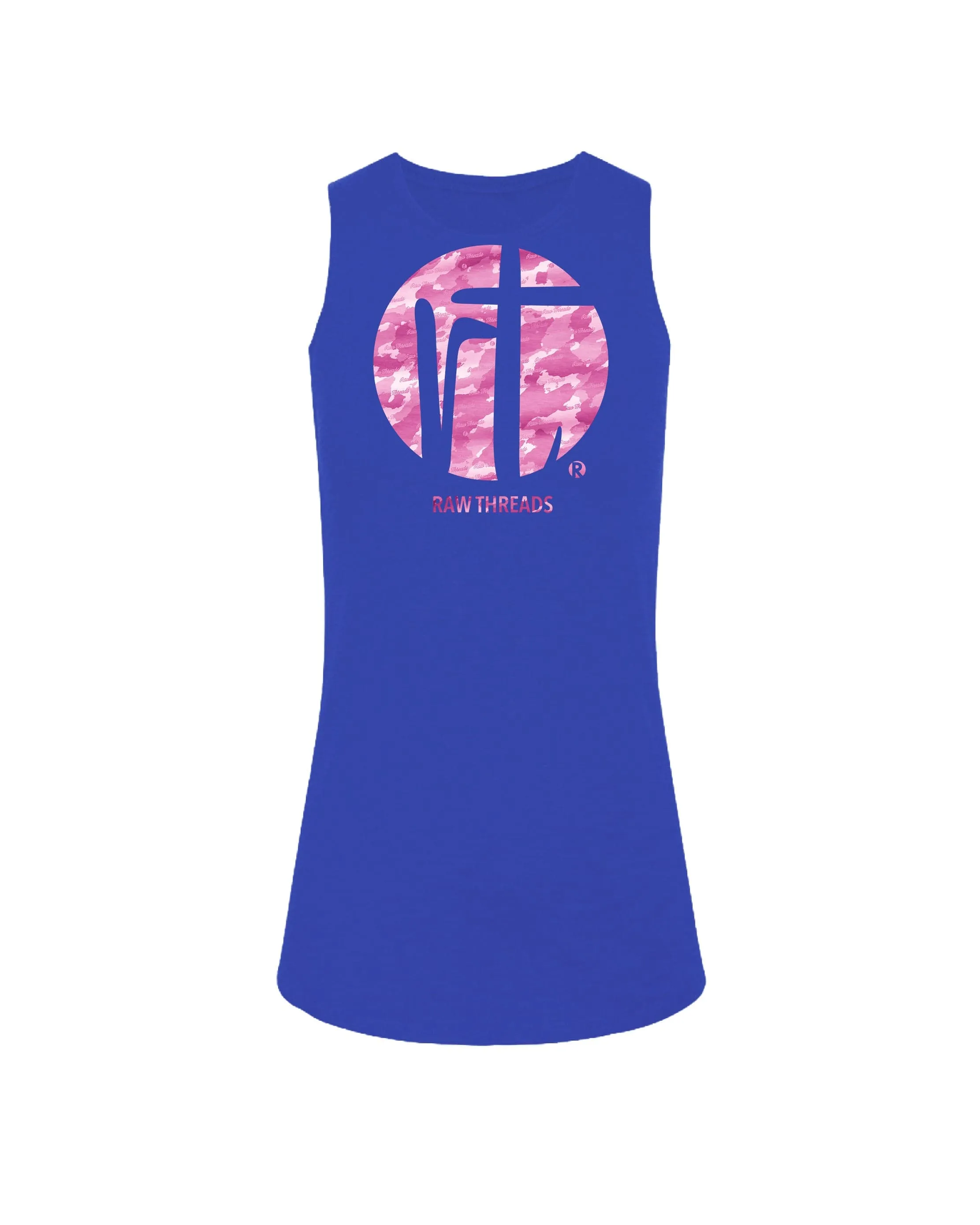 Raw Threads Logo Pink Camo