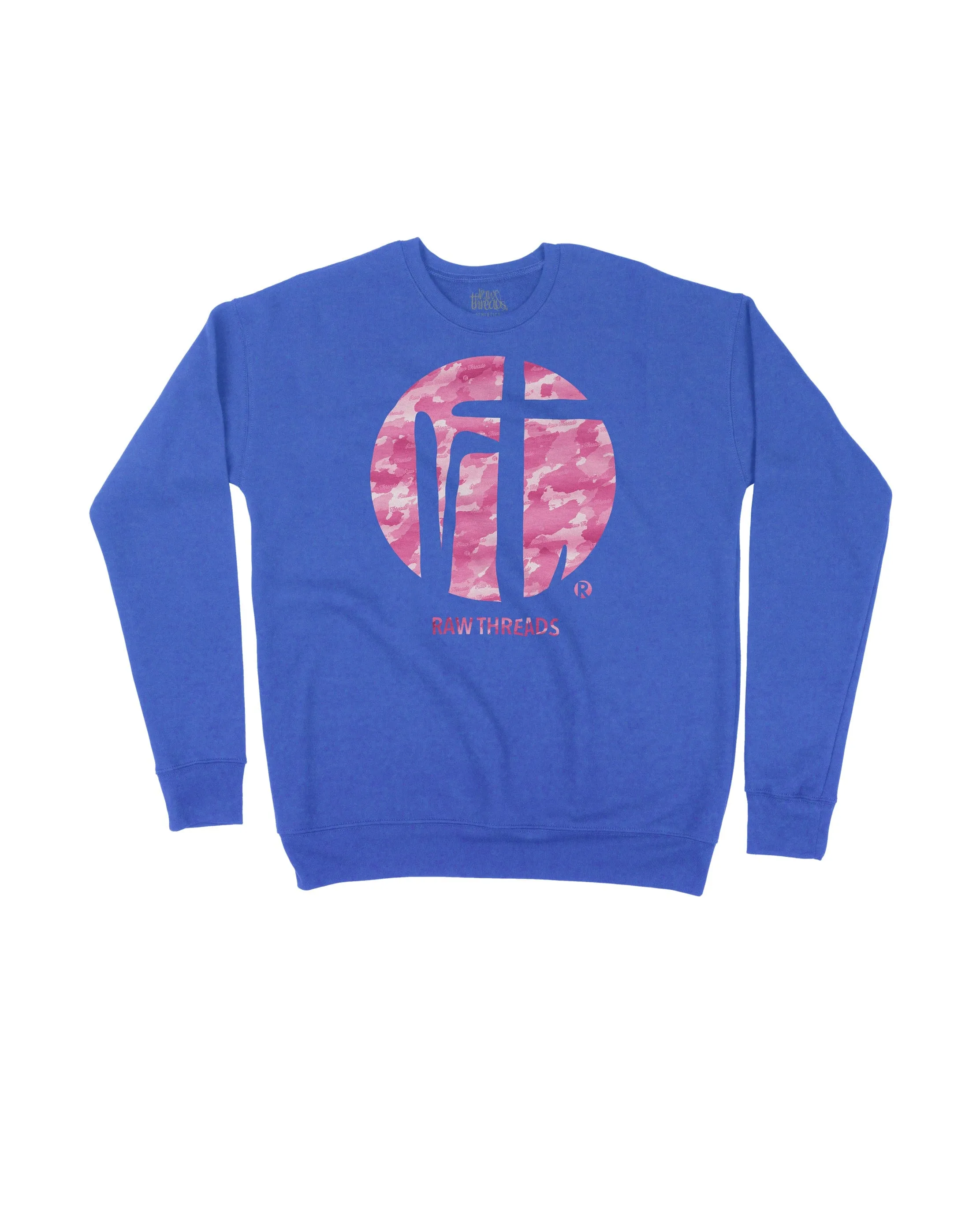 Raw Threads Logo Pink Camo