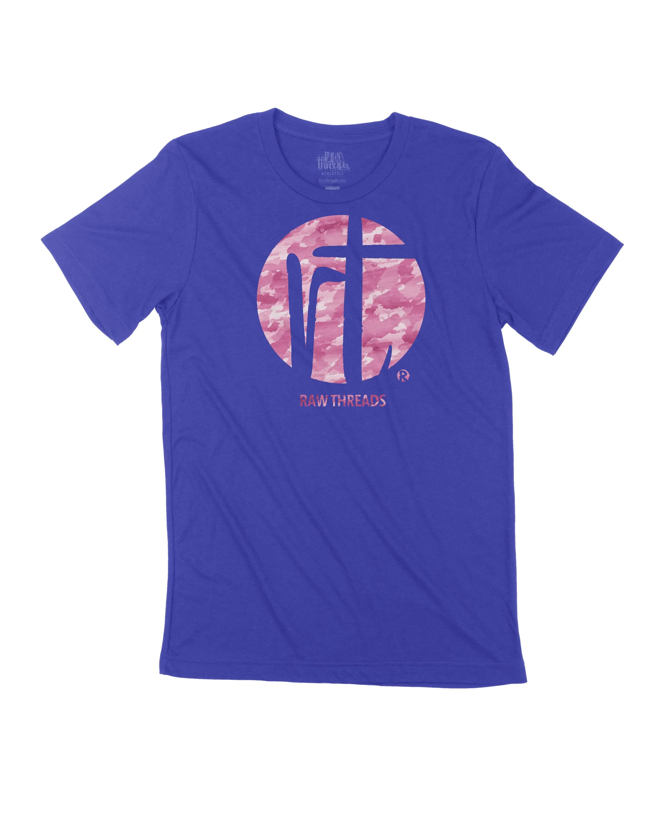 Raw Threads Logo Pink Camo