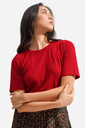 REFORME Textured Tee