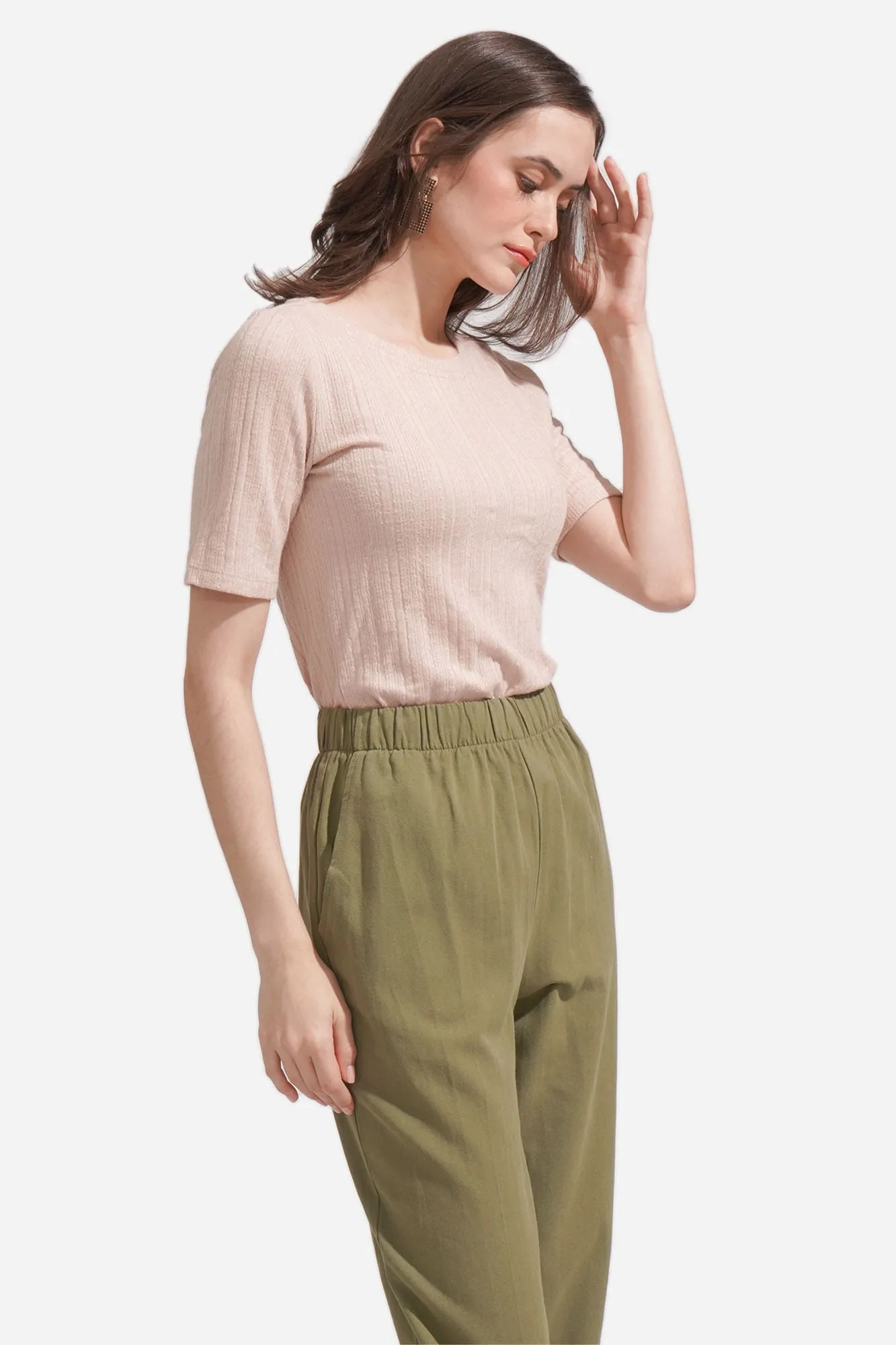 REFORME Textured Tee