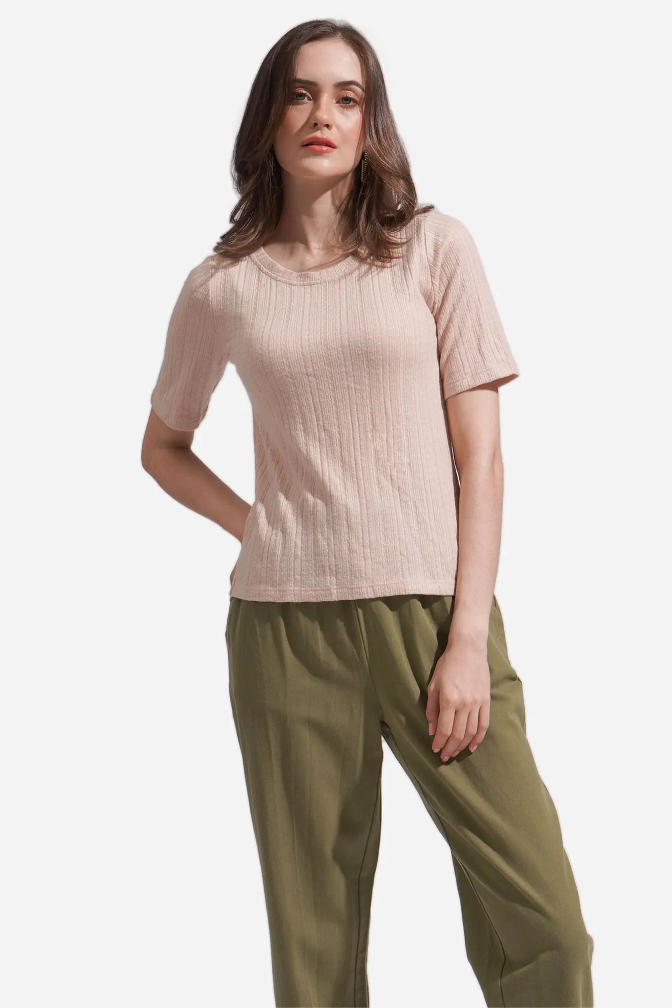 REFORME Textured Tee
