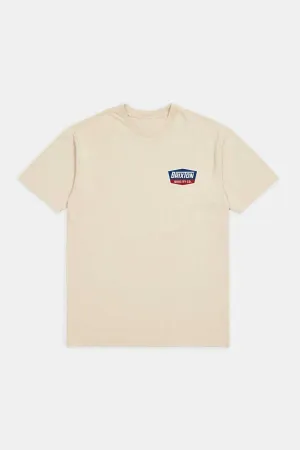 Regal S/S Standard T-Shirt - Cream/Navy