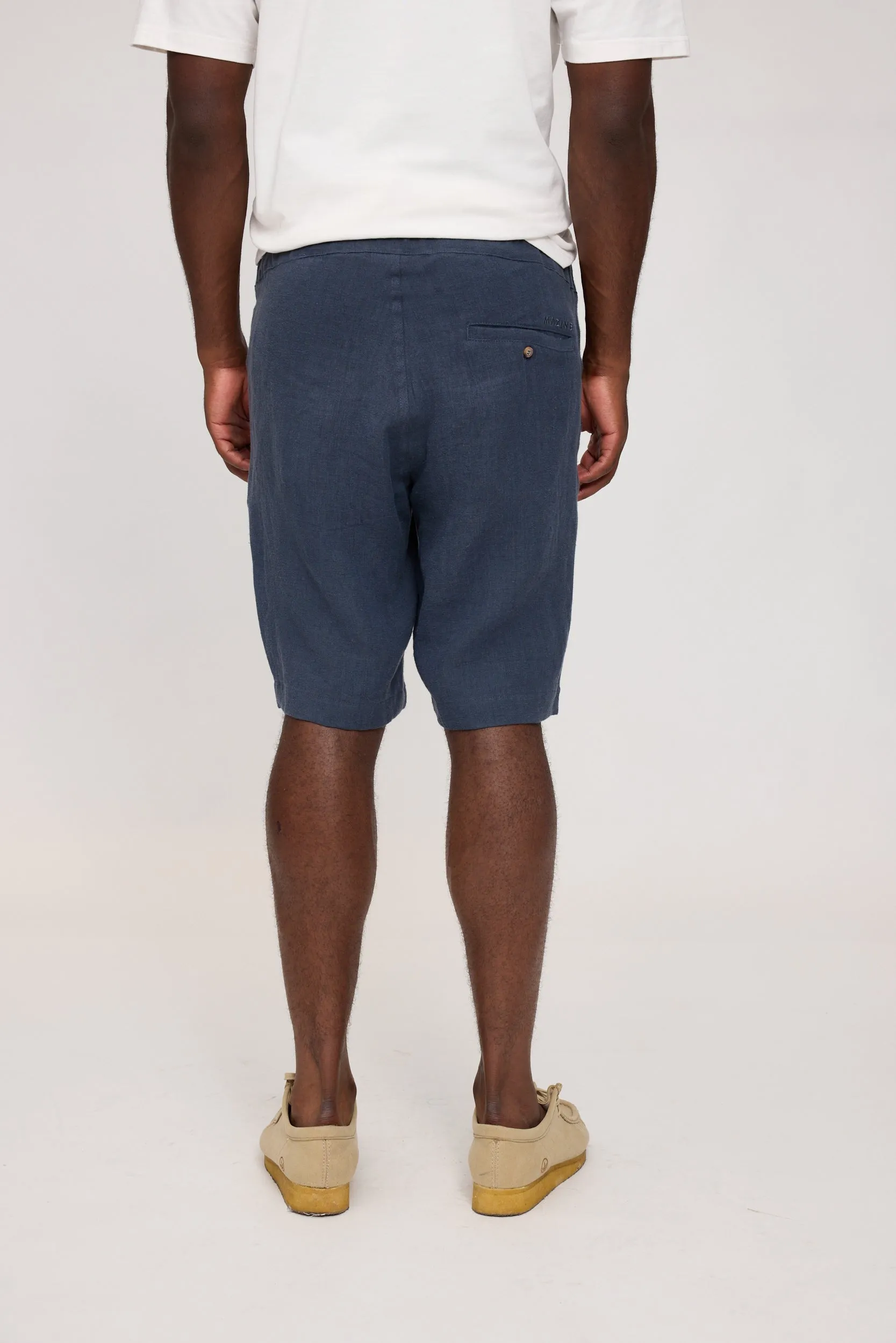 Regular Linen Shorts