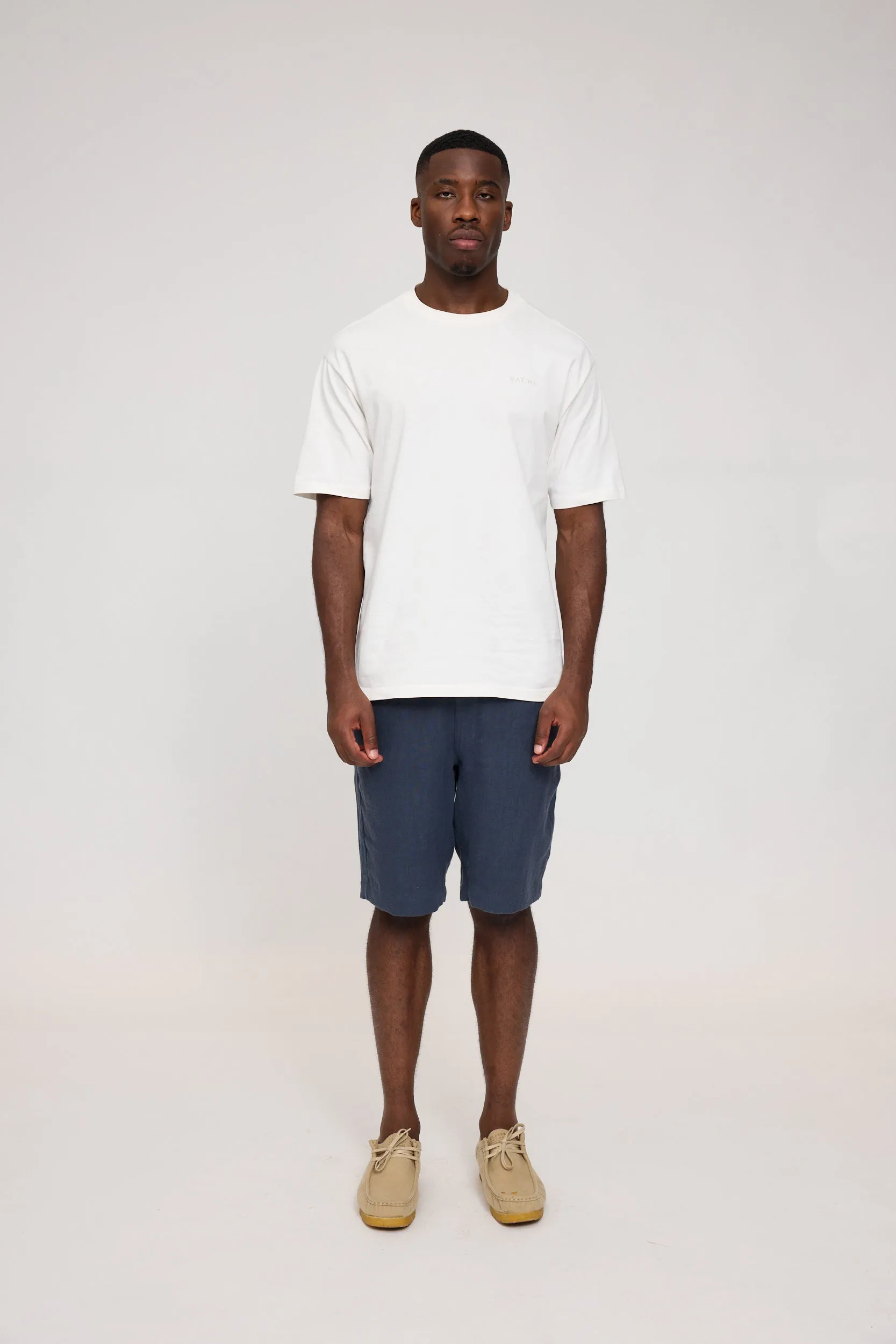 Regular Linen Shorts