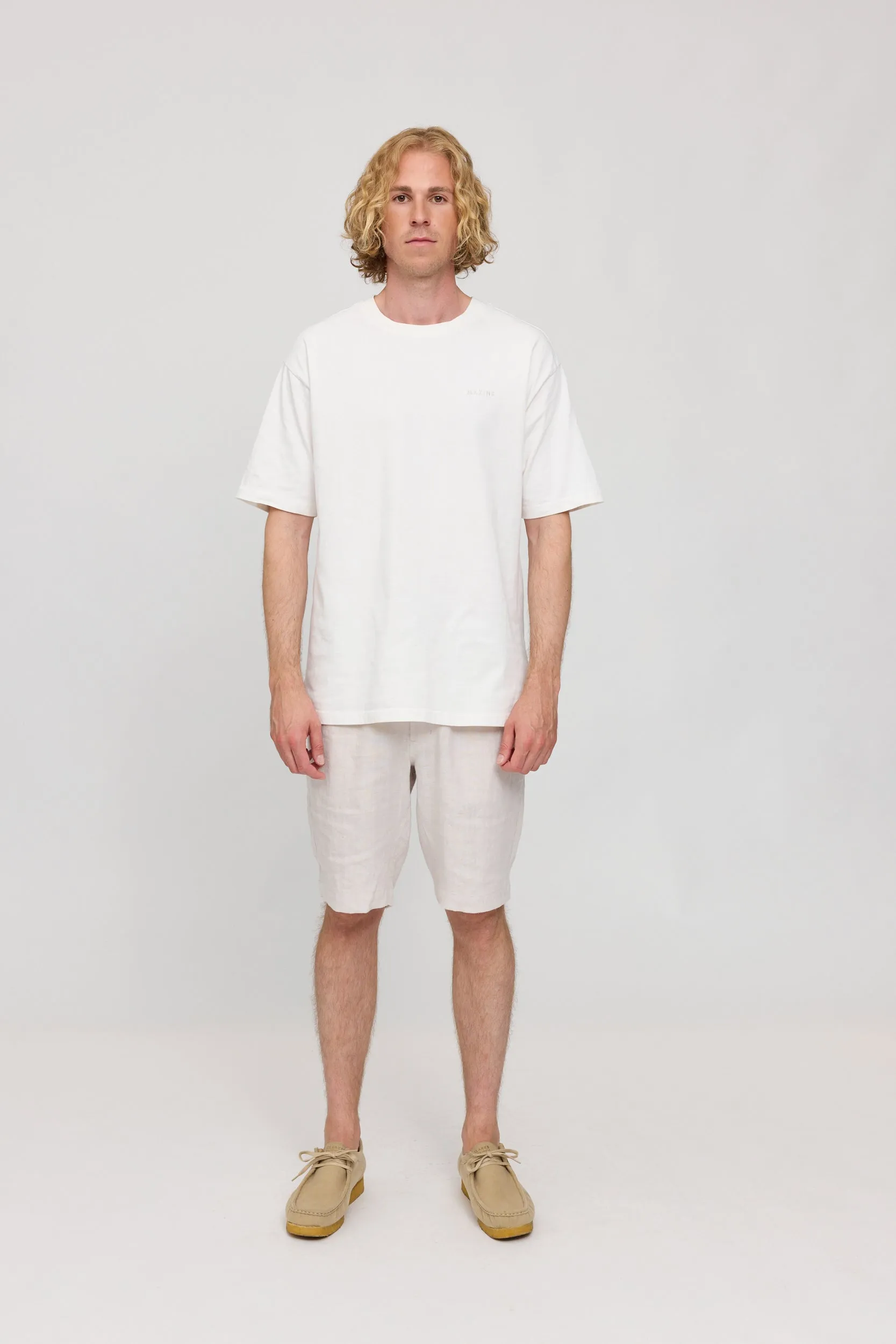 Regular Linen Shorts