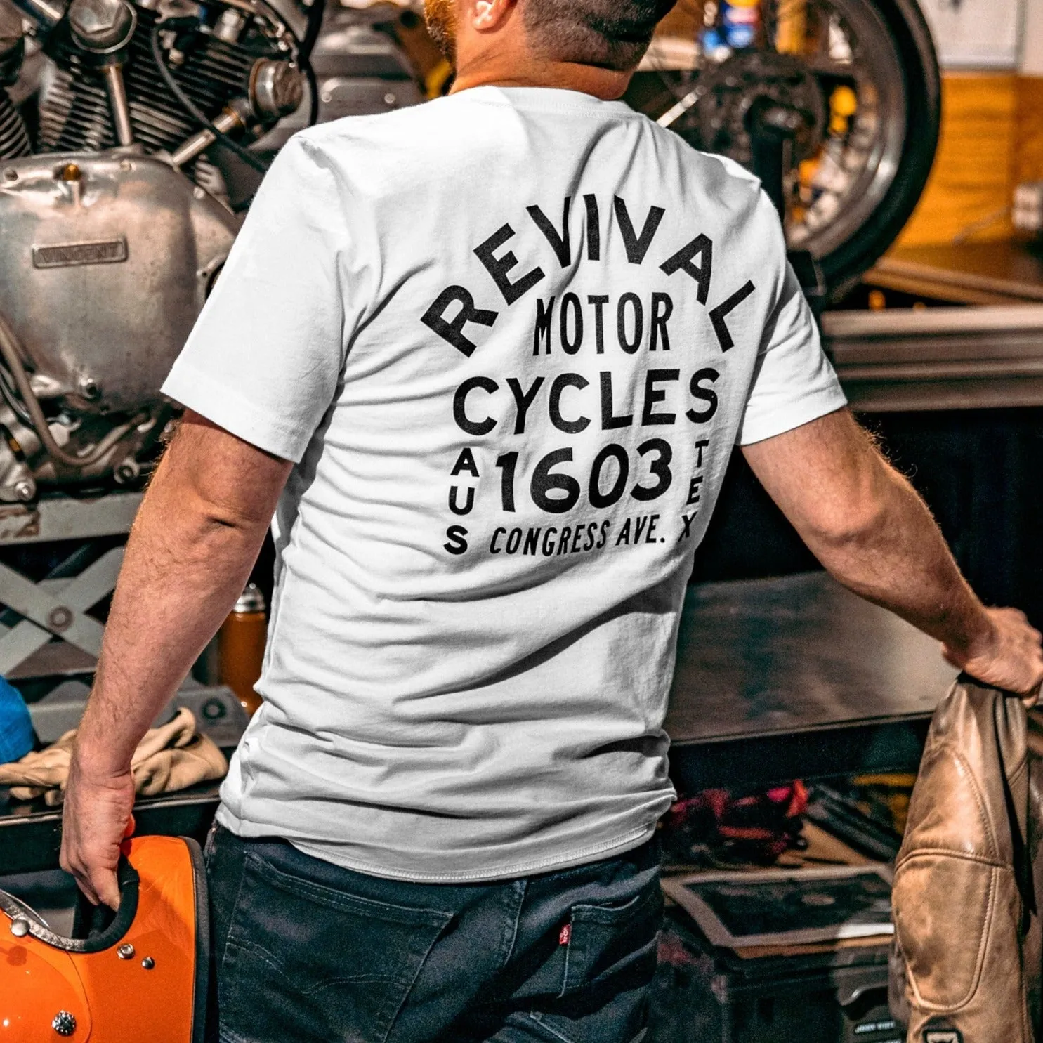 Revival Shop T-Shirt - White