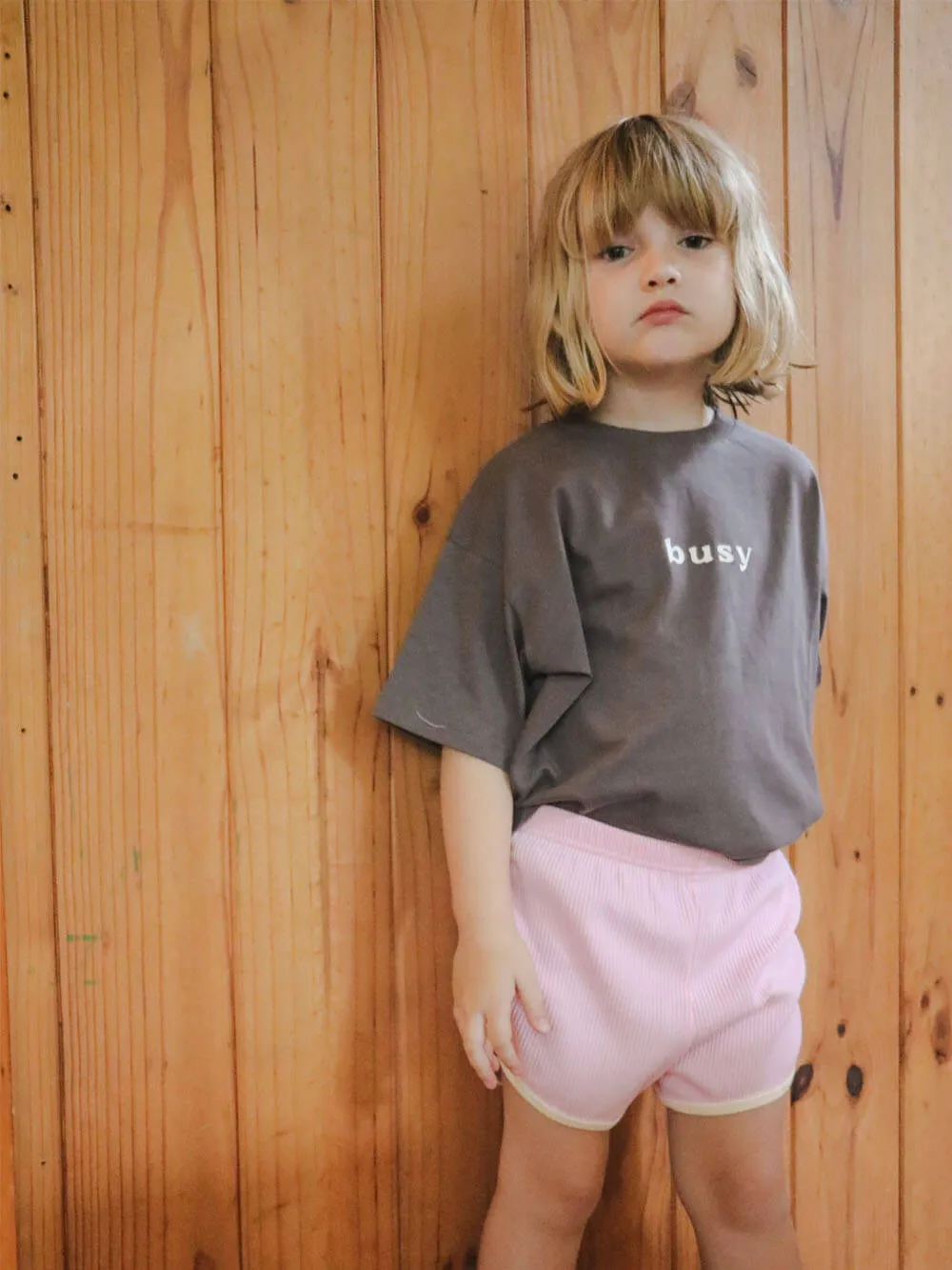 Rib Track Shorts - Floss