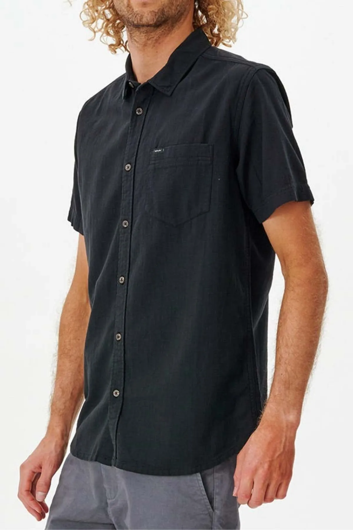 Rip Curl Classic Surf Washed Short Sleeve Shirt