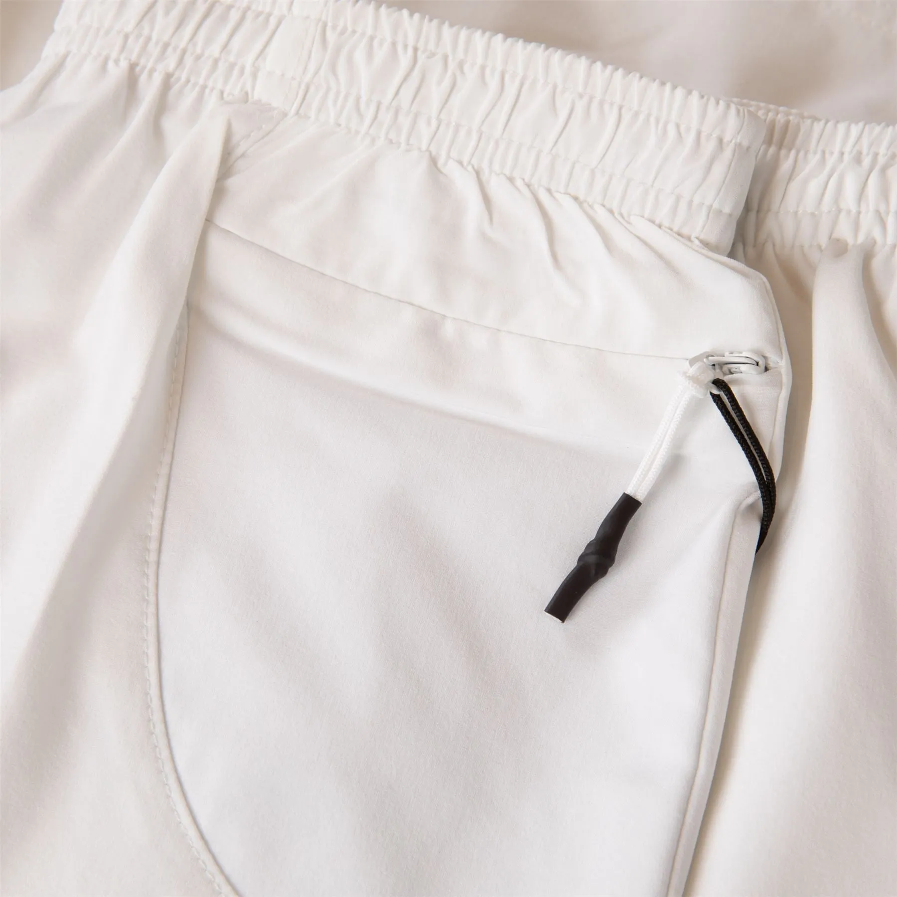 RLX Stretch Poly Active Shorts Ceramic White
