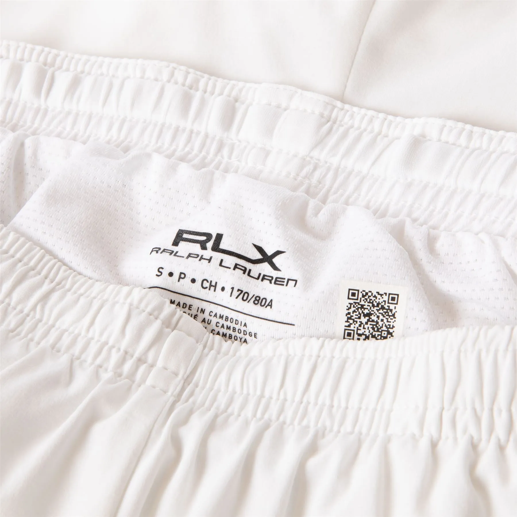 RLX Stretch Poly Active Shorts Ceramic White