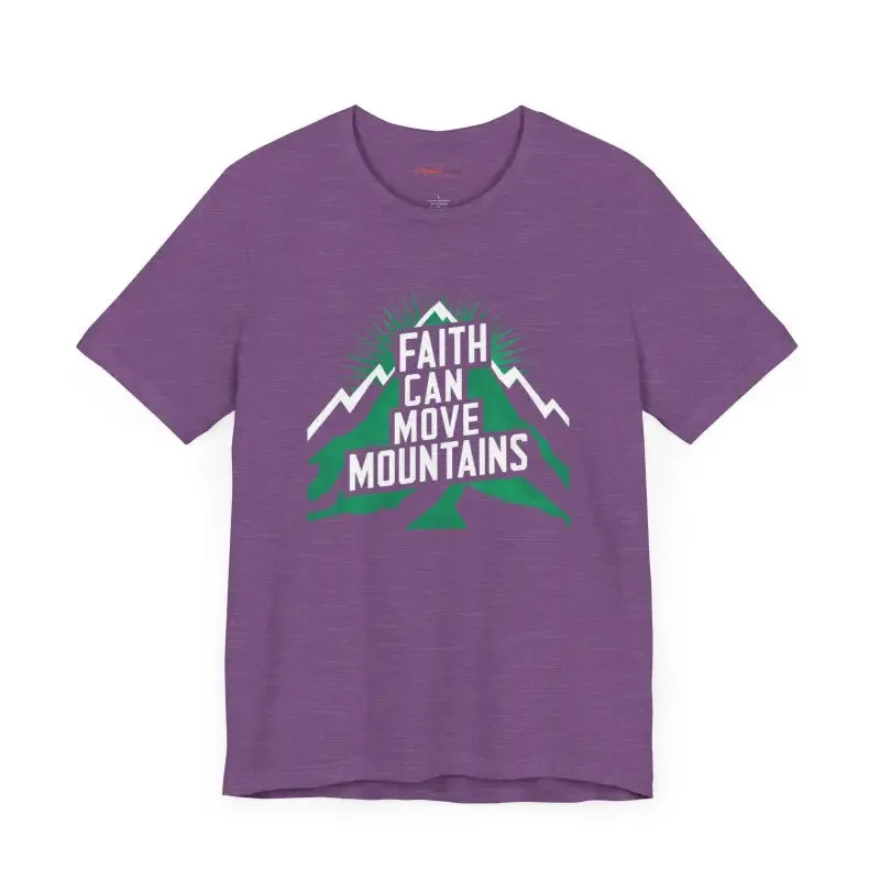 Rock Faith Moves Mountains Comfort Jersey Tee