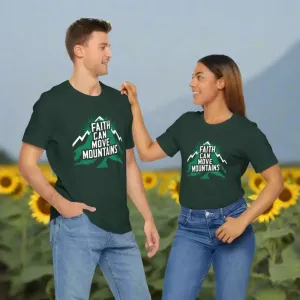 Rock Faith Moves Mountains Comfort Jersey Tee