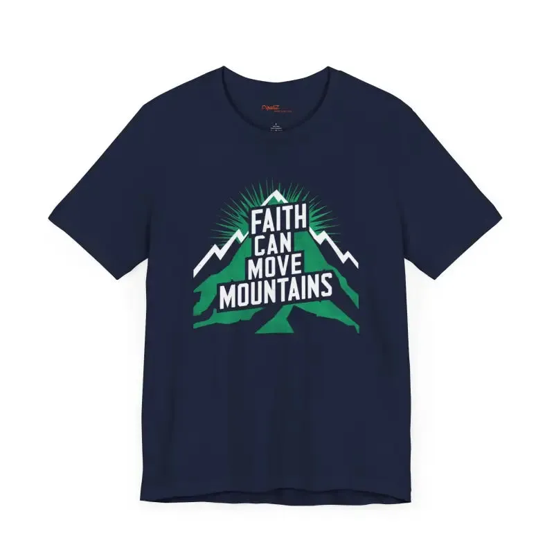 Rock Faith Moves Mountains Comfort Jersey Tee