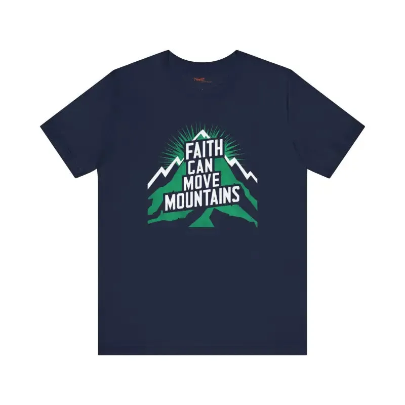 Rock Faith Moves Mountains Comfort Jersey Tee