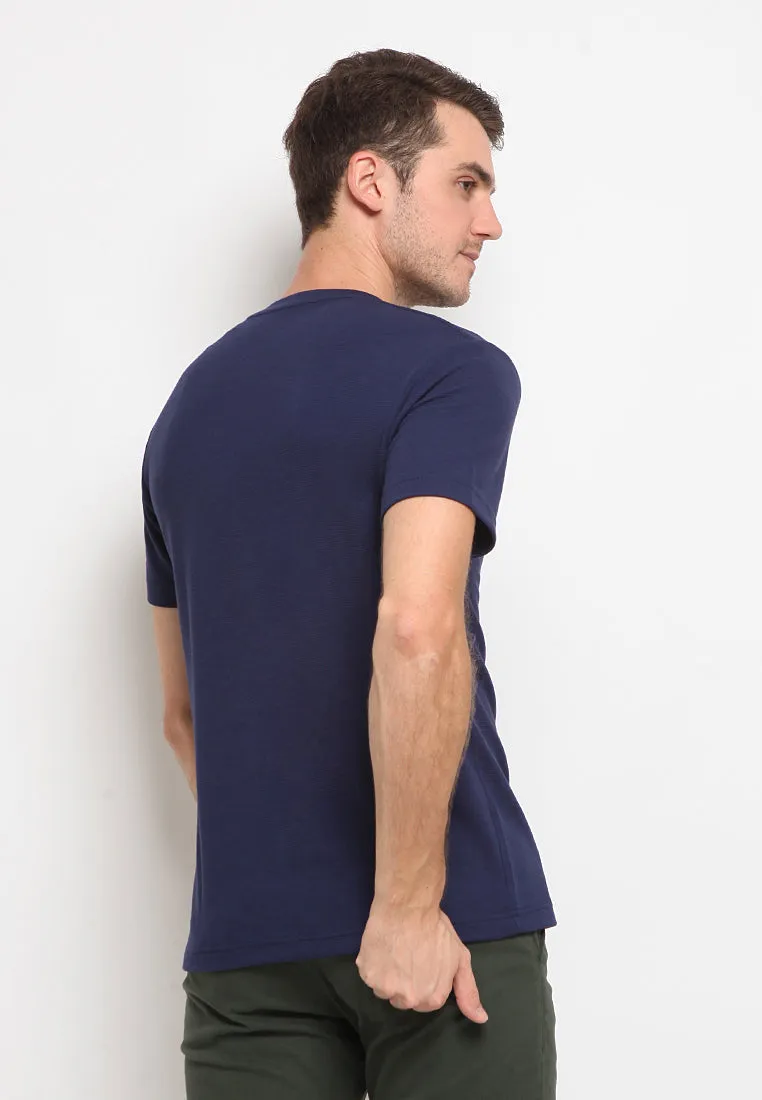 Round Neck T-shirt with Pocket